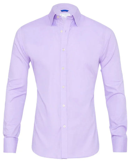 Oxford Stretch Zip Shirt-AVENZIE