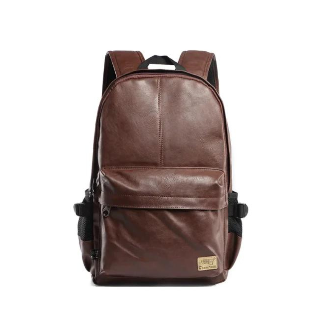 Luxury Leather Men Backpack-AVENZIE