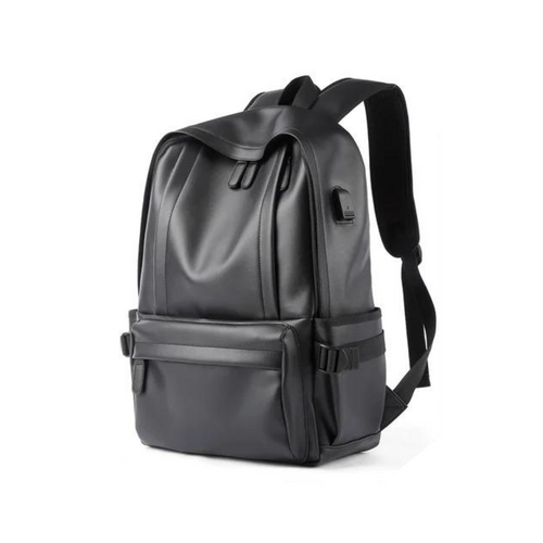 Waterproof Leather Backpack for Men-AVENZIE