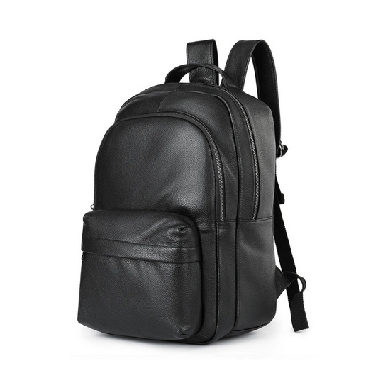 Men's Leather Backpack-AVENZIE