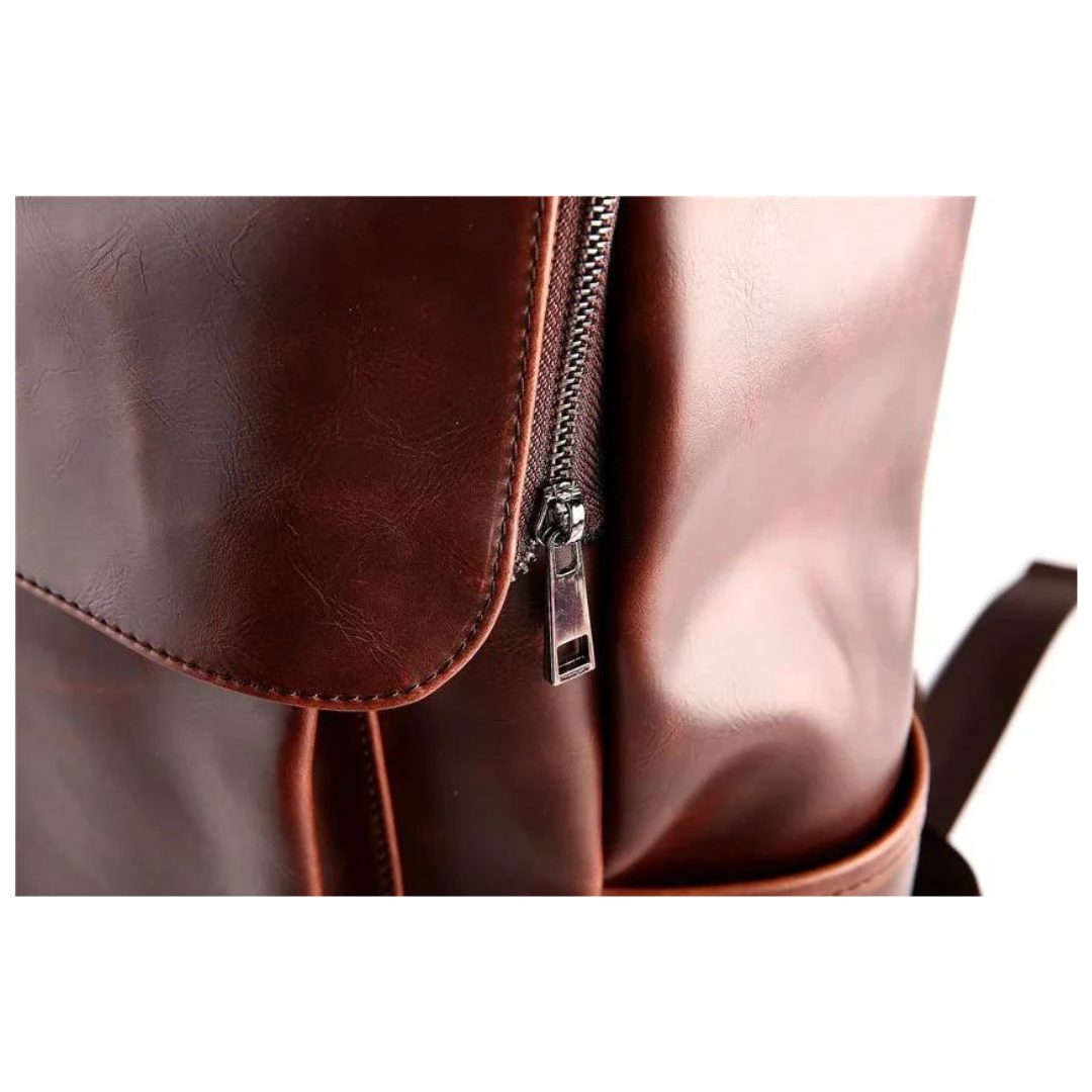 Handmade Leather Men's Backpack-AVENZIE