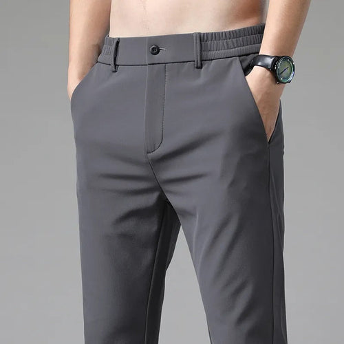 Business Slim Stretch Pants-AVENZIE