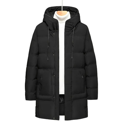 Hooded Mid-length Jacket-AVENZIE