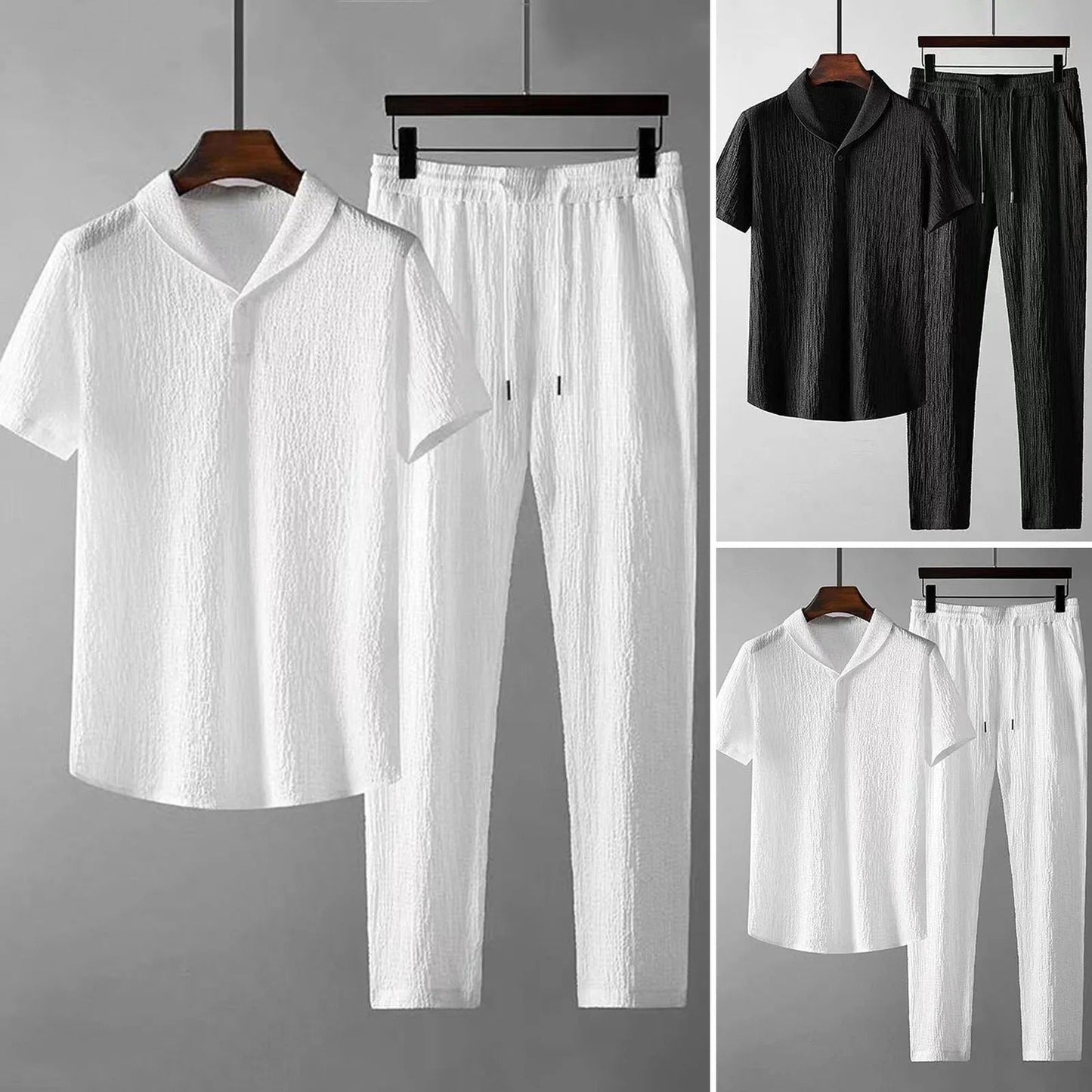 Paris Shirt and Trouser Set-AVENZIE