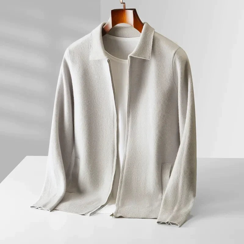 Kent Devoîr Cashmere Knit Cardigan-AVENZIE