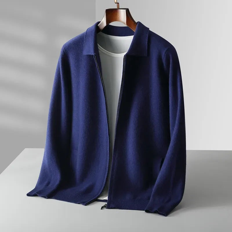 Kent Devoîr Cashmere Knit Cardigan-AVENZIE