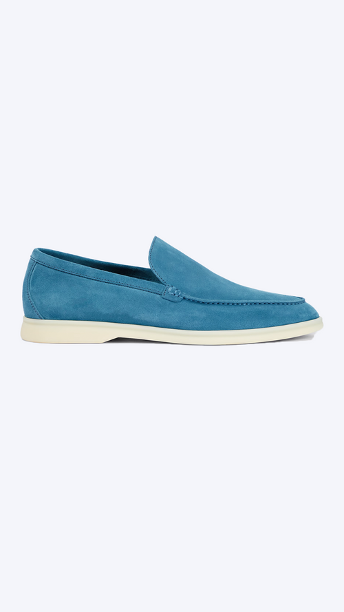 Baby Blue Yacht Loafer-AVENZIE