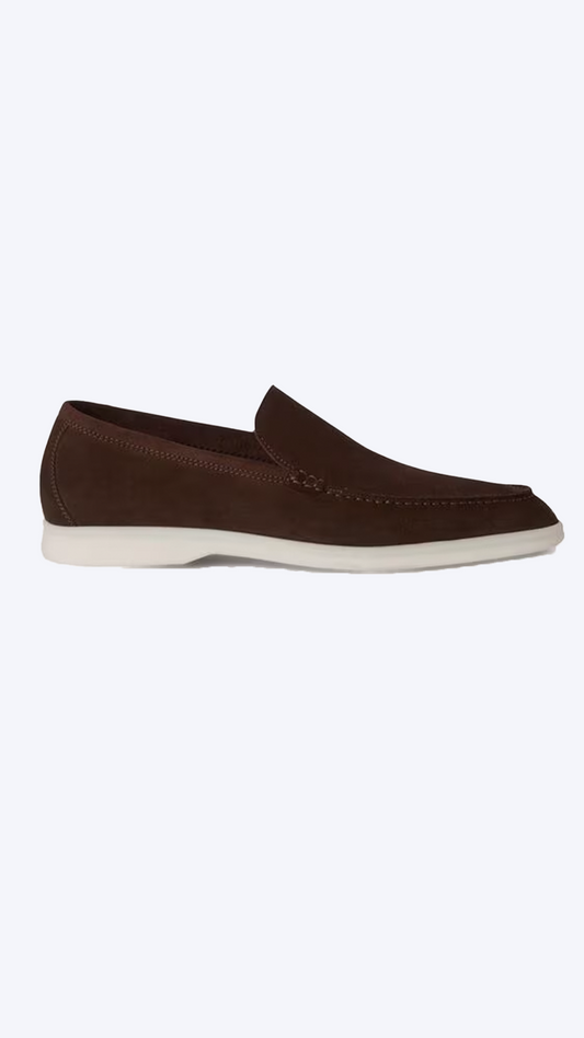 Chocolate Yacht Loafer-AVENZIE